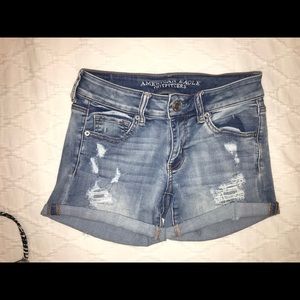 Midi Jean Shorts